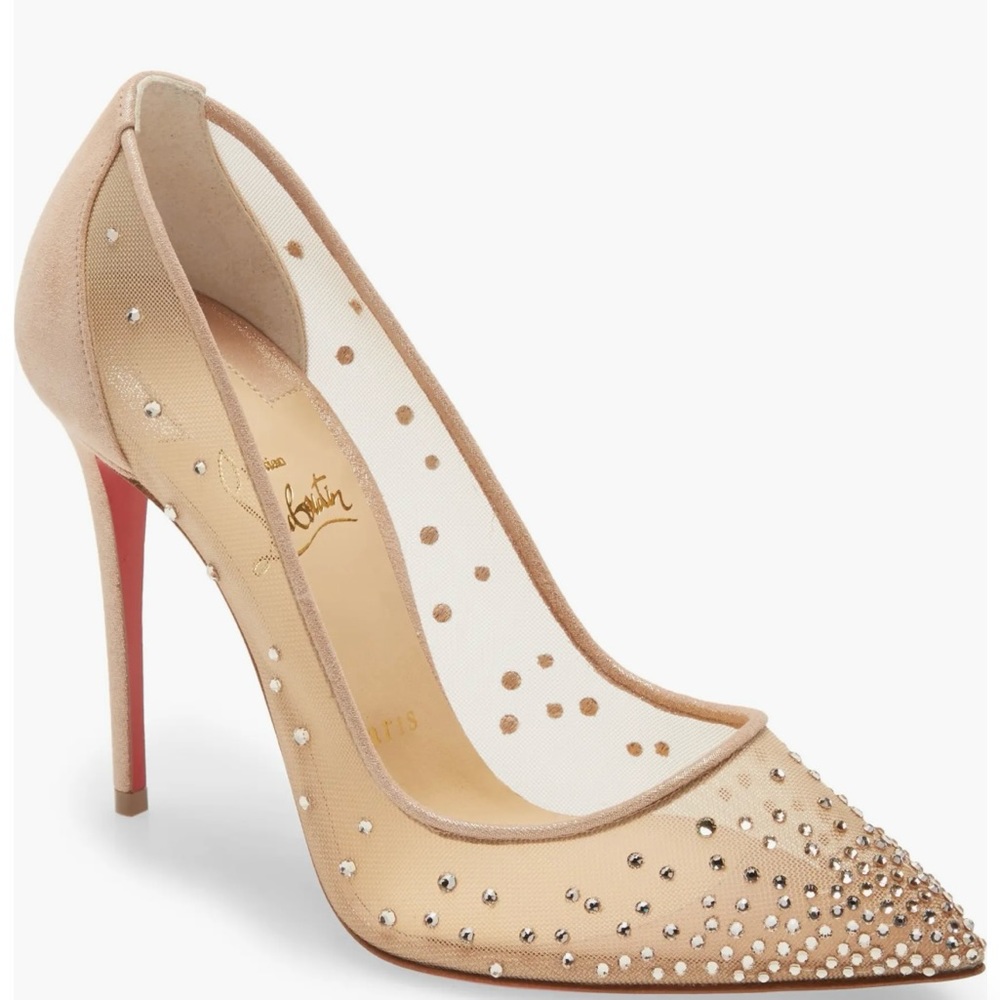 Christian Louboutin Follies Strass Heels